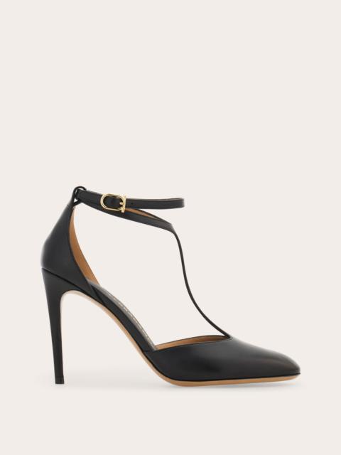 FERRAGAMO T-strap stiletto pump