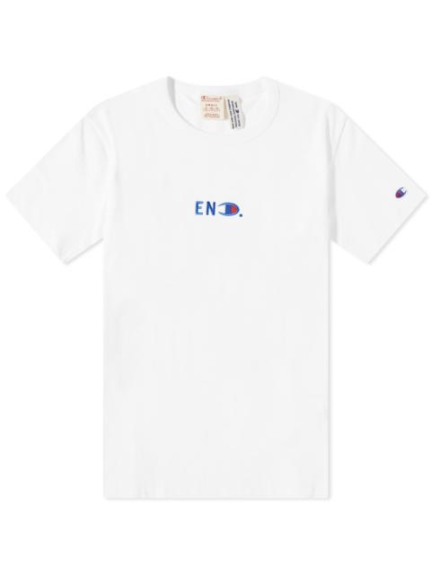 END. x Champion Reverse Weave T-Shirt