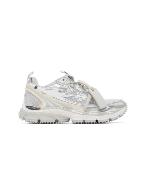 Off-White Gray 'Be Right Back' Sneakers