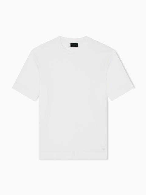 EMPORIO ARMANI ASV JACQUARD JERSEY T-SHIRT