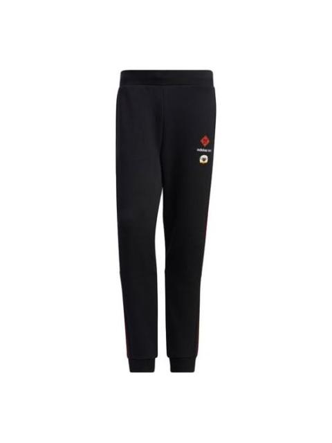 adidas neo x Crossover M Cny Ww Tp Casual Training Bundle Feet Sports Long Pants Black GP5748