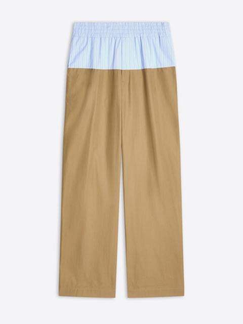 Dries Van Noten CONTRAST WAIST PANTS
