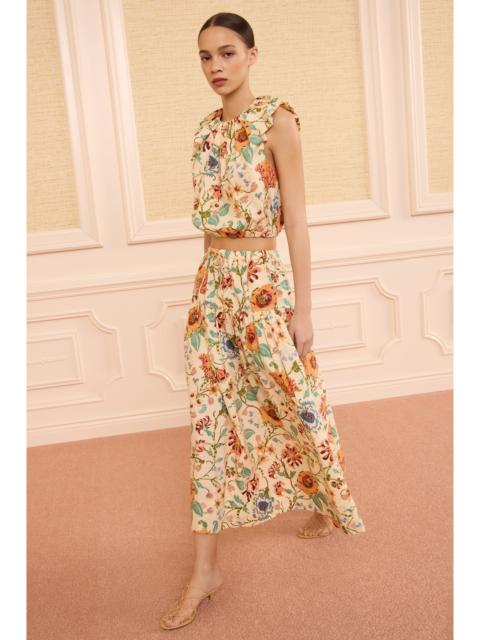 ULLA JOHNSON Theodora Cotton Skirt