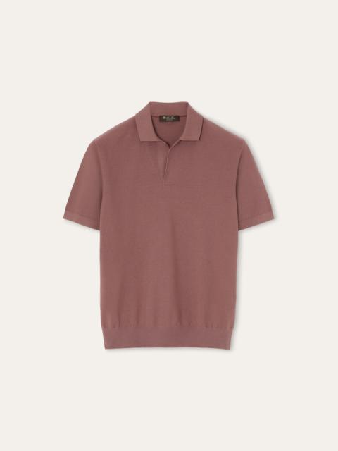 Loro Piana Buttonless Polo Shirt