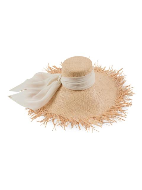 EUGENIA KIM Women's Mirabel Raffia Fedora - Natural