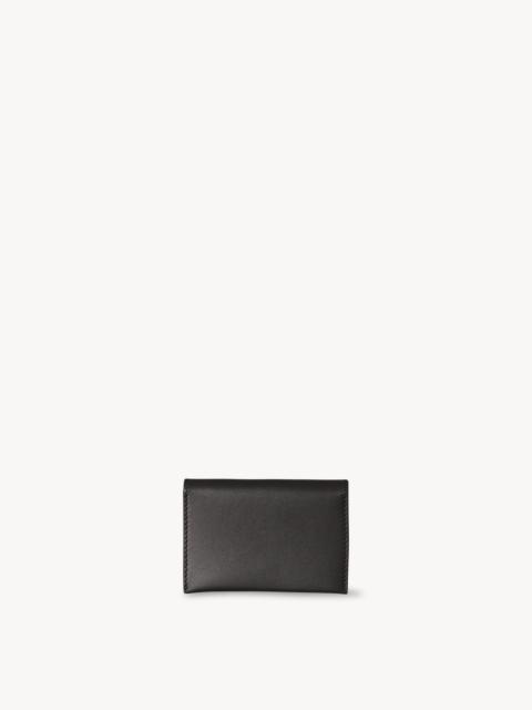 The Row Travel Card Case in Leather