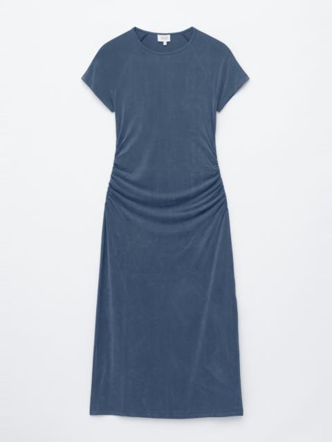 & Other Stories Ruched Raglan Midi Dress