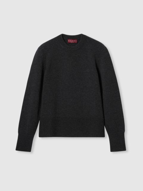 GUCCI Cashmere sweater with GG