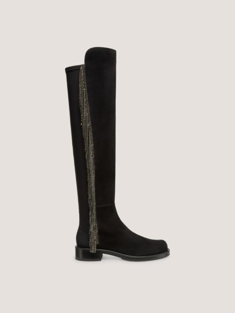 Stuart Weitzman 5050 BOLD CRYSTAL FRINGE BOOT