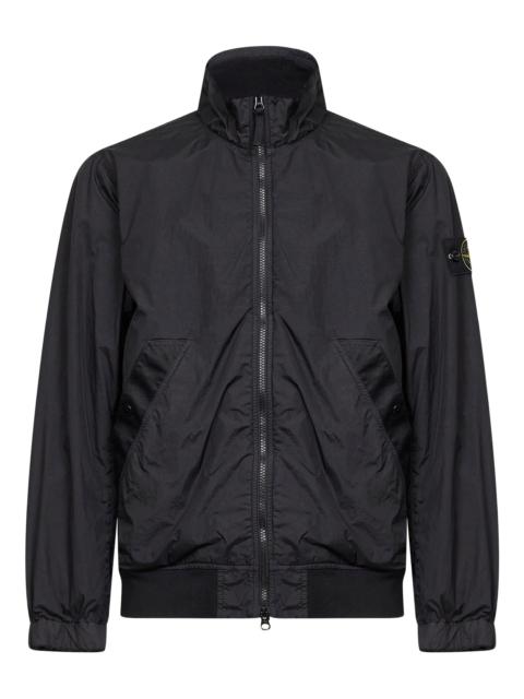 Stone Island Stone Island Ribbed-trim Badge Jacket