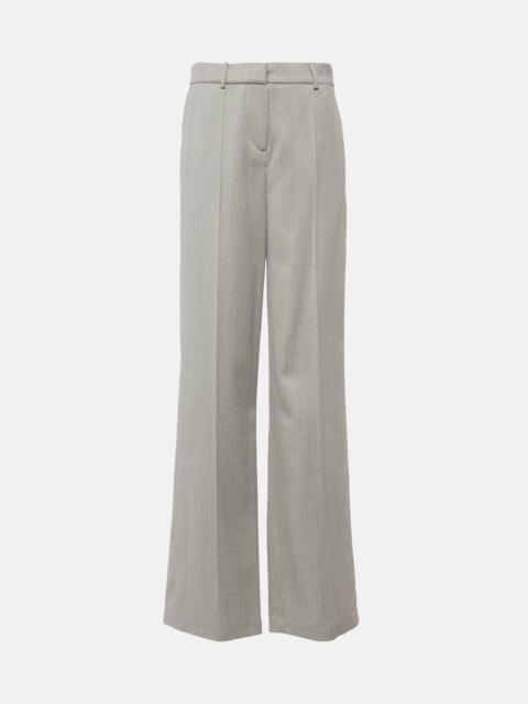 MAGDA BUTRYM Mid-rise wool straight pants
