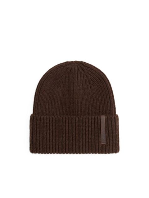 The North Face ribbed-knit beanie hat