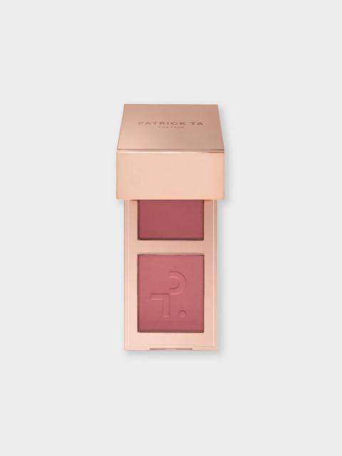 Patrick Ta Mini Major Headlines Double-Take Crème & Powder Blush Duo