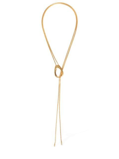 Lariat long necklace