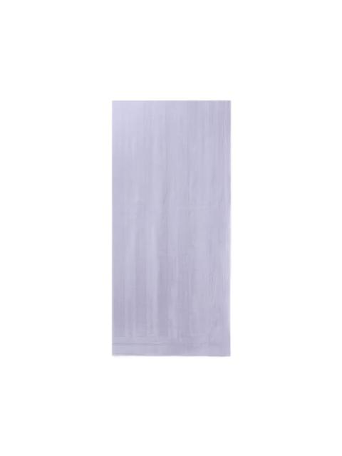 ELISABETTA FRANCHI logo-jacquard frayed scarf
