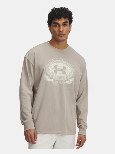 Men's UA Heavyweight Crest Logo Long Sleeve