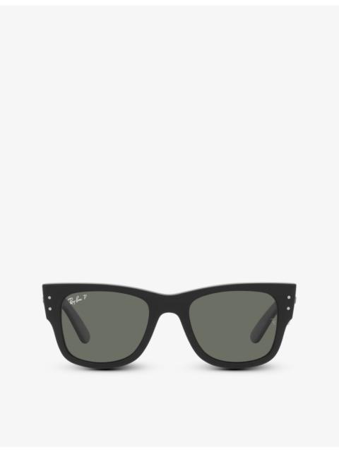 Ray-Ban RB0840S Mega Wayfarer acetate sunglasses