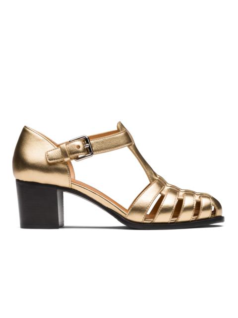 Church's Kelsey 50
Nappa Leather Mid Heel Sandal Light gold