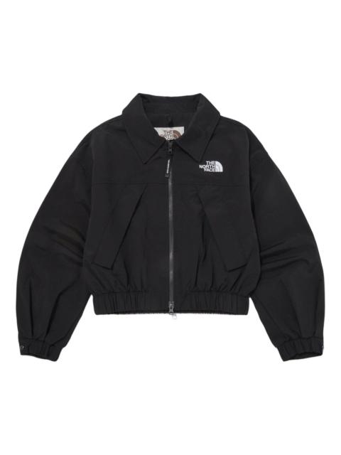 (WMNS) THE NORTH FACE White Labe Neilton Collar Jacket 'Black' NJ3BQ30K