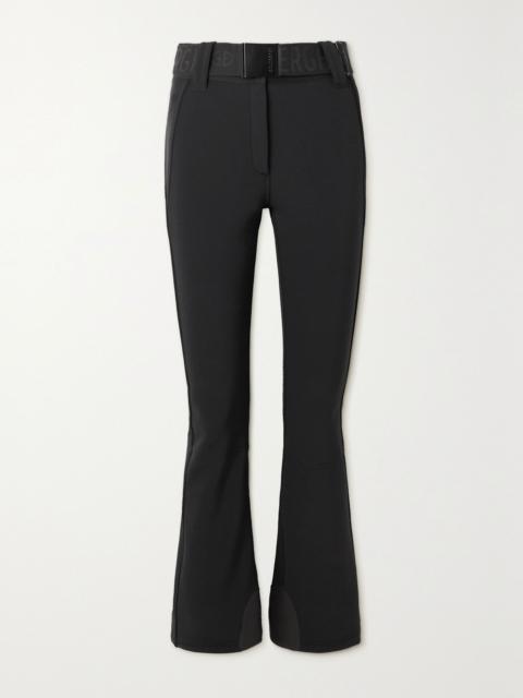 GOLDBERGH Pippa belted flared ski pants Black