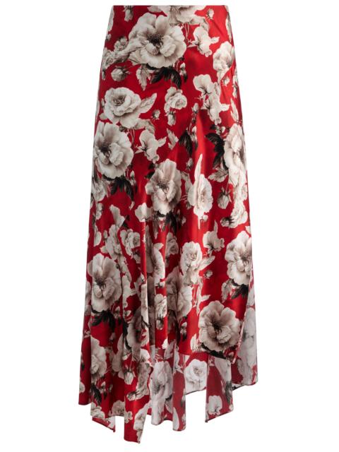 Alice + Olivia ROSA MIDI SLIP SKIRT