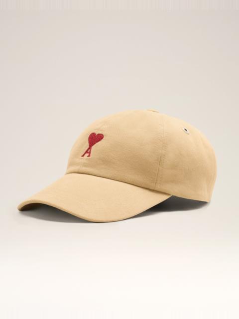 AMI Paris RED AMI DE COEUR EMBROIDERY CAP