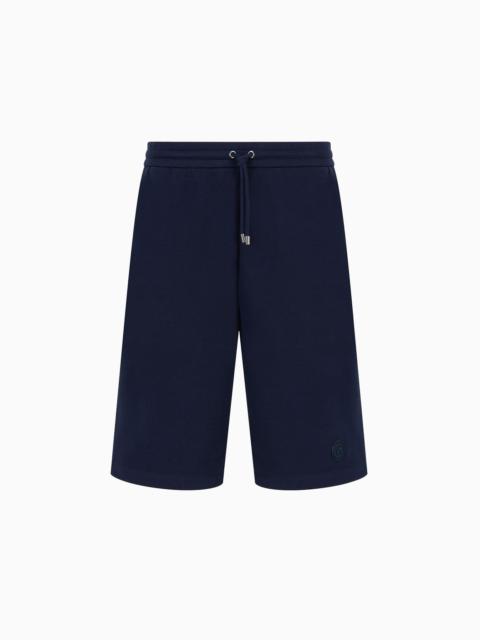 ASV cotton-blend jersey-fleece Bermuda shorts