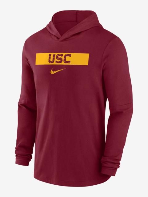 Nike USC Trojans Sideline Men's Nike Dri-FIT College Long-Sleeve Hooded Top