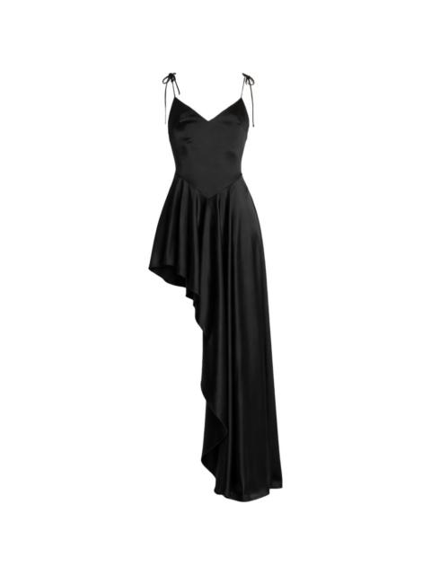 David Koma asymmetric ruffled dress
