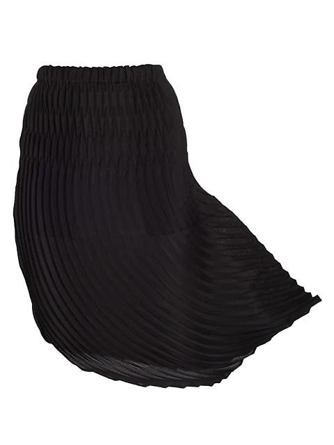 Grow Pleats Draped Skirt