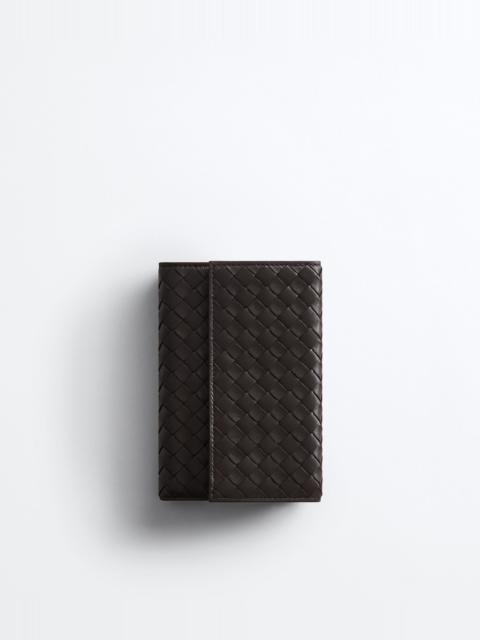 Bottega Veneta Intrecciato Piccolo Medium Bi-Fold Wallet with Flap