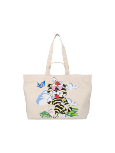 KENZO graphic-print tote bag