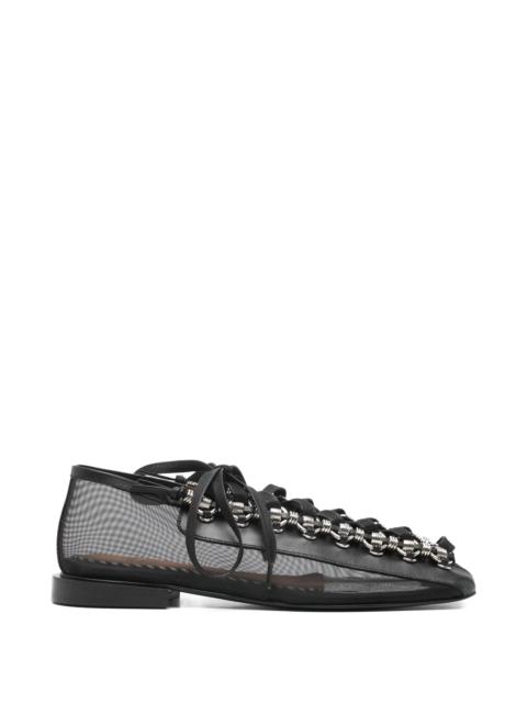 TOGA PULLA Toga Pulla Mesh Flat Pumps