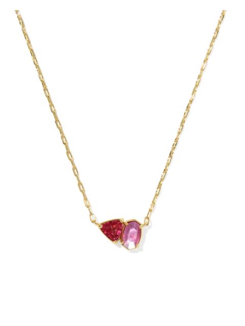 KENDRA SCOTT Tatum Gold Short Pendant Necklace