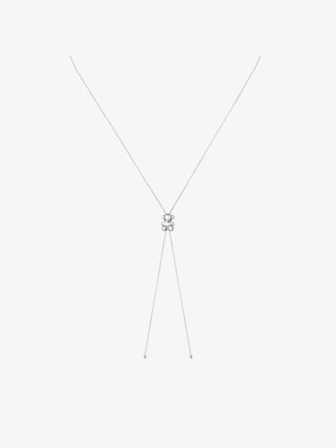 TOUS Bold Bear long silver Necklace with bear motif