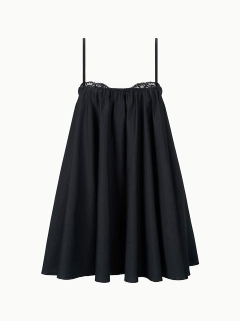 STAUD STAUD CECILY MINI DRESS BLACK