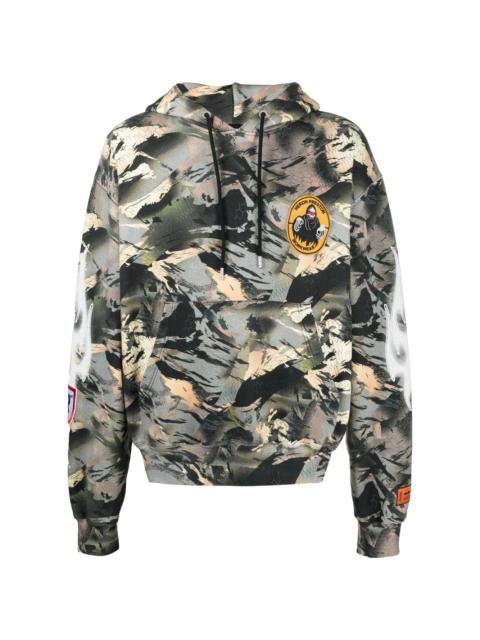 Heron Preston camouflage-print hoodie