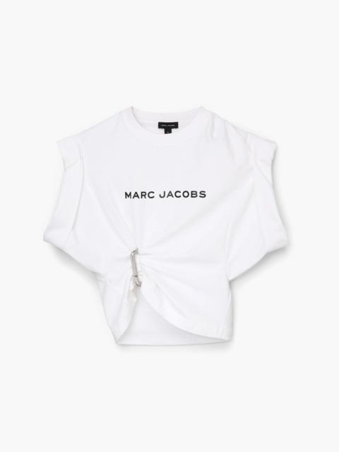 Marc Jacobs POP J MARC LOGO DRAPE SEAM TEE