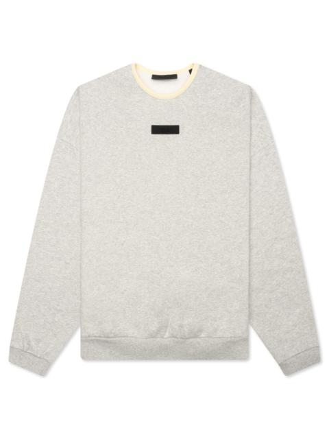 ESSENTIALS logo-patch 코튼 블렌드 스웨터