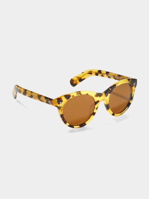 Merrivale Oval Acetate Sunglasses