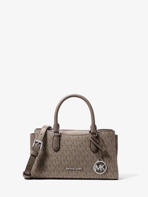 MICHAEL KORS Arden Small Signature Logo Messenger Bag