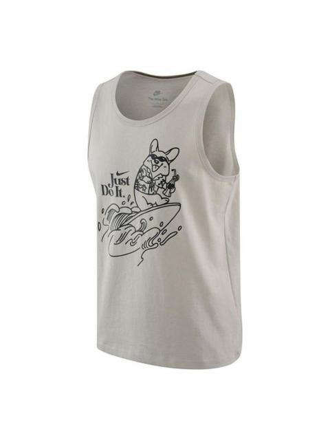 Nike Nike Just Do It Cartoon T-Shirts 'Grey' FV1280-104