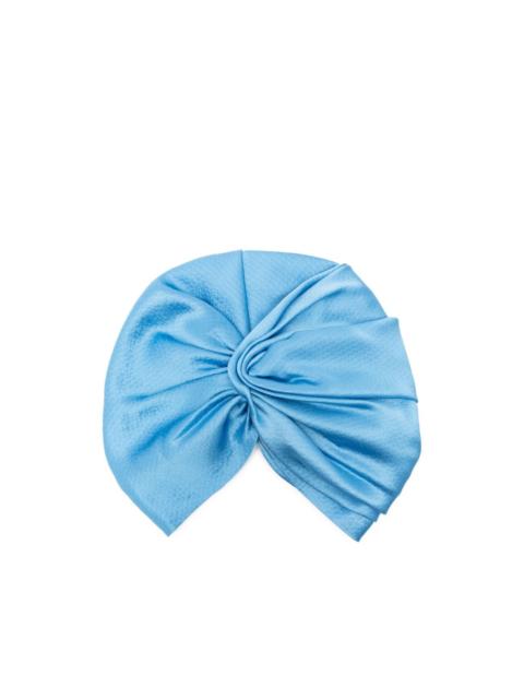Jennifer Behr twisted satin turban