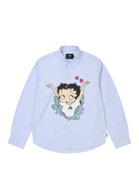 PALACE BETTY BOOP SHIRT BABY BLUE