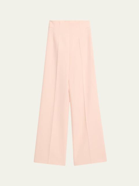 AKRIS Fiyuki Double-Face Wool Pants