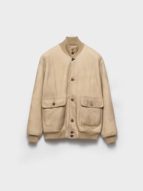 Prada Shearling bomber jacket