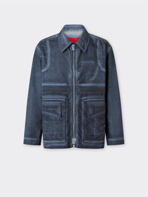 Ferrari Nylon gabardine pea coat