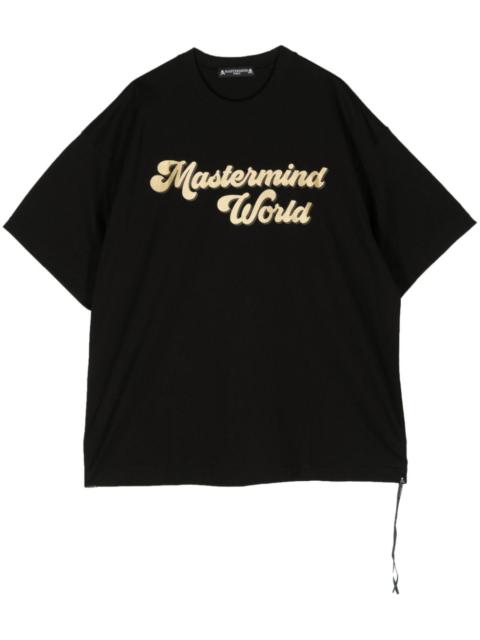MASTERMIND WORLD Glitter Skull cotton T-shirt