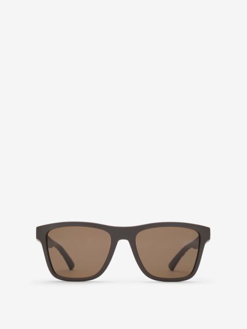 Burberry Textured Check Square Sunglasses