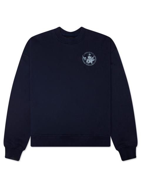 NAHMIAS YOUTH ENRICHMENT CREWNECK - WORN NAVY